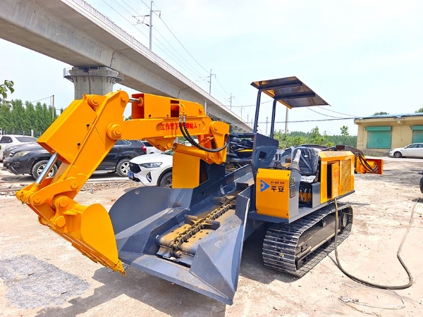 履帶刮板扒渣機