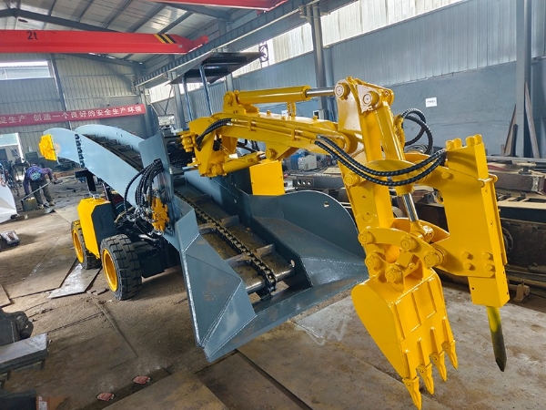 輪式刮板扒渣機