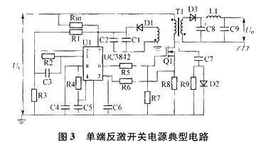 單端反激開(kāi)關(guān)電源
