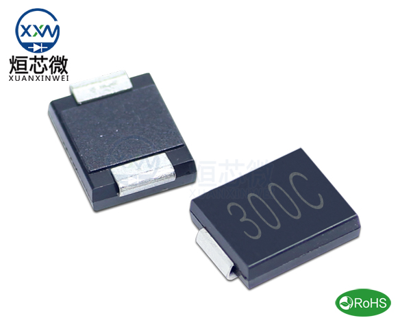 1.5SMC300CA參數,TVS二極管1.5SMC300CA瞬態抑制二極管